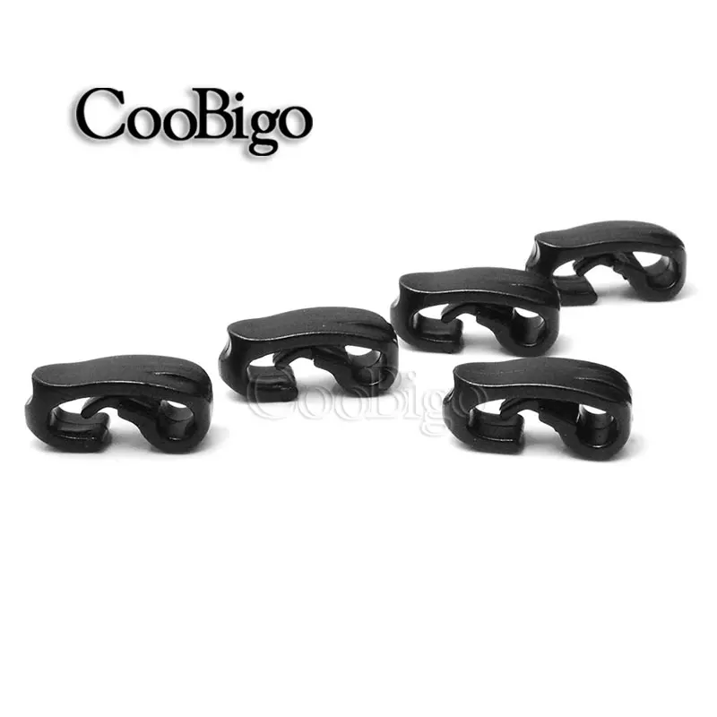 Elastic Straps External Strapping Plastic Buckle Snap Hook 25pcs For Outdoor Backpack Bag
