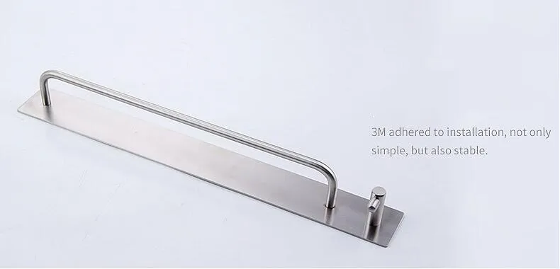 Vidric Drill free 304 нержавеющая сталь Материал Вешалка для одежды ткань крючок шкаф крючок для халатов в ванную вешалка Аксессуар Вешалка