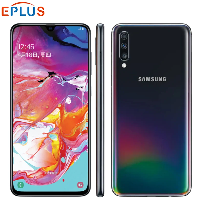 Samsung Galaxy A70 A7050 смартфон с 6 7 дюймовым дисплеем восьмиядерным процессором Snapdragon 675