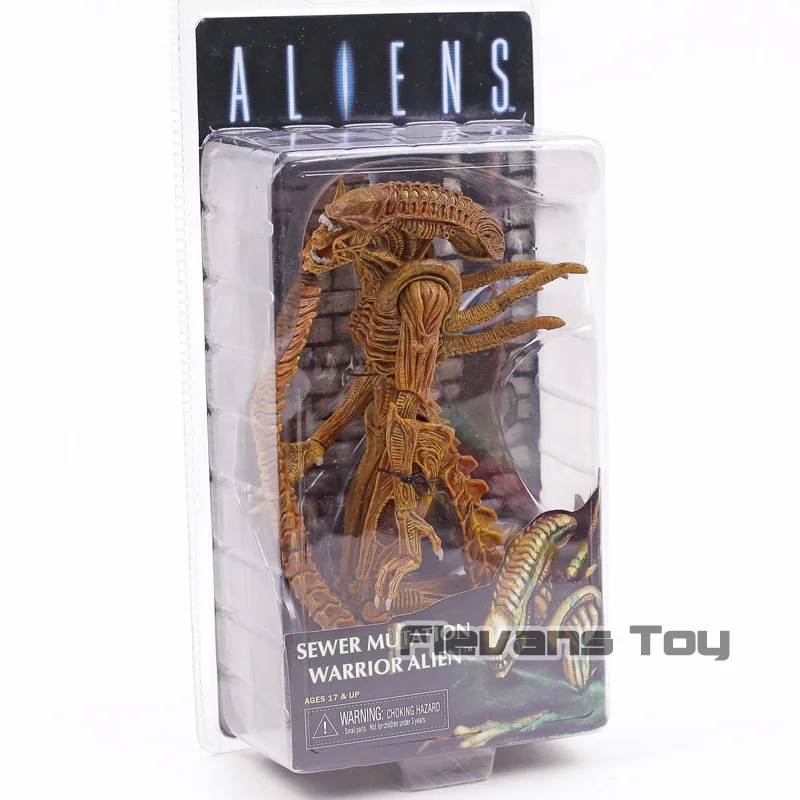 NECA канализационная мутация воин инопланетянин эксклюзивный инопланетян 7 ''фигурка Коллекционная модель игрушки