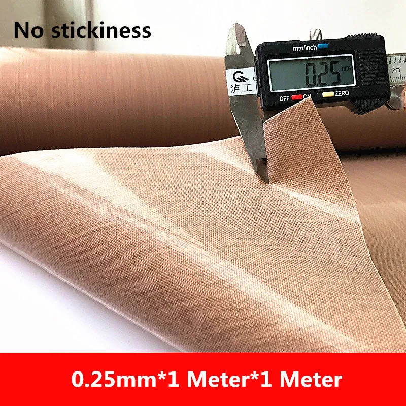 PTFE High Temperature Insulation and Heat Insulation Cloth For Vacuum Machine Packaging Machine No Stickiness1 M* 1 M