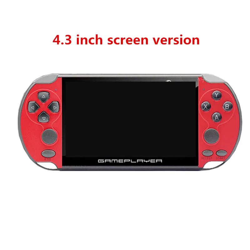 2019 version X7/X9 Plus Handheld Game Player 5.1 Inch HD  8G ROM Built in 10000 Games TV Output Multimedia Video Game Console 