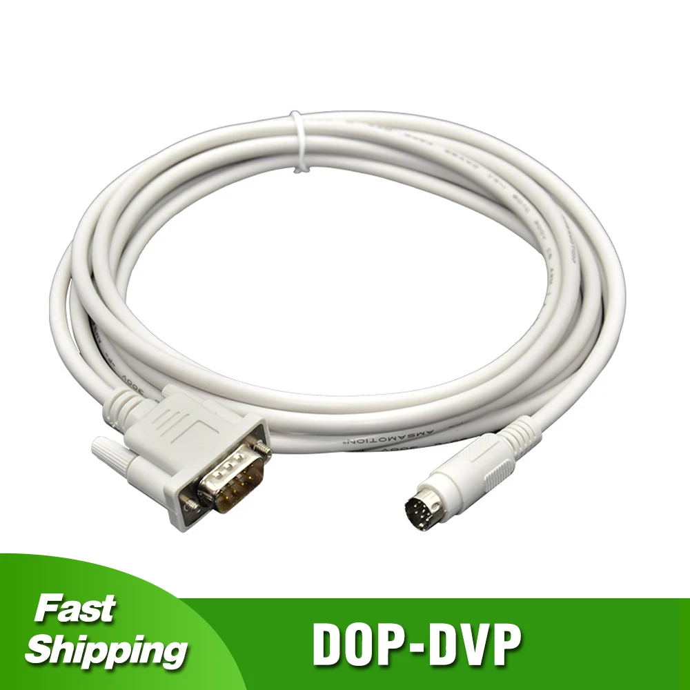 

DOP-DVP DOP-XC For Delta DOP Touch Panel HMI and Xinjie PLC DVP Series PLC Programming Communication Cable