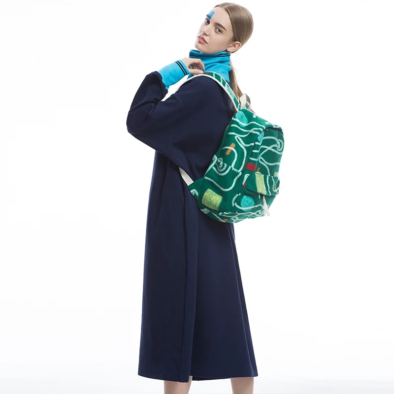 IRINAFC12 FW коллекция негабаритных длинное водолазка Повседневное платье для женщин