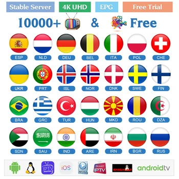 

IPTV Spian Belgium Portugal Germany Albania subscription IPTV smarters M3u smart IPTV Brasil Sweden Arabic No app included