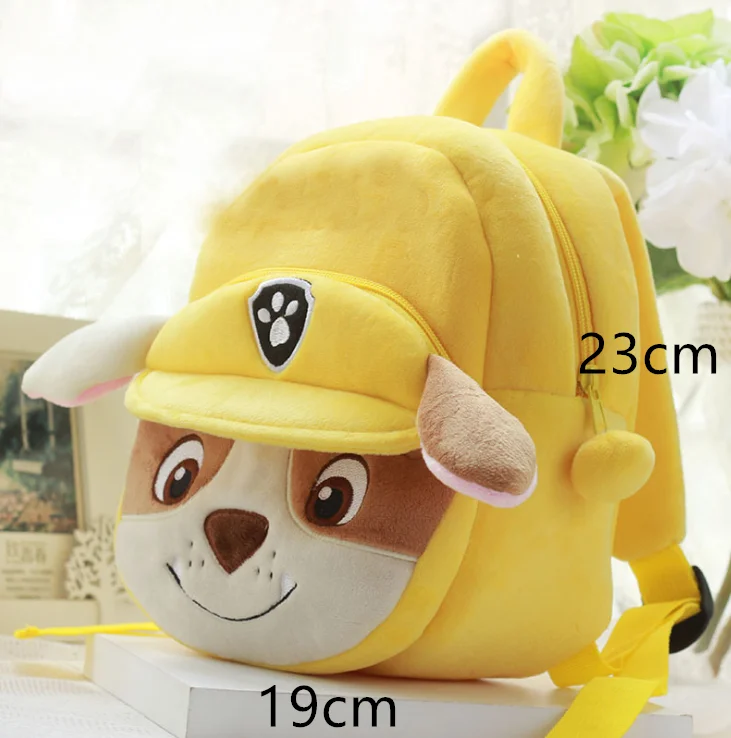 Original PAW Patrol Dogs Plush Backpack Toy  Bag Cartoon Kids Mini School Children's Action  Figures Gifts  Boy Girl  Baby  Bags