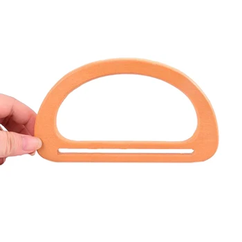 

1pc New Wooden Bag Handle Replacement For DIY Bags Purse Making Handbag Shopping Tote Bag Accessories 2020
