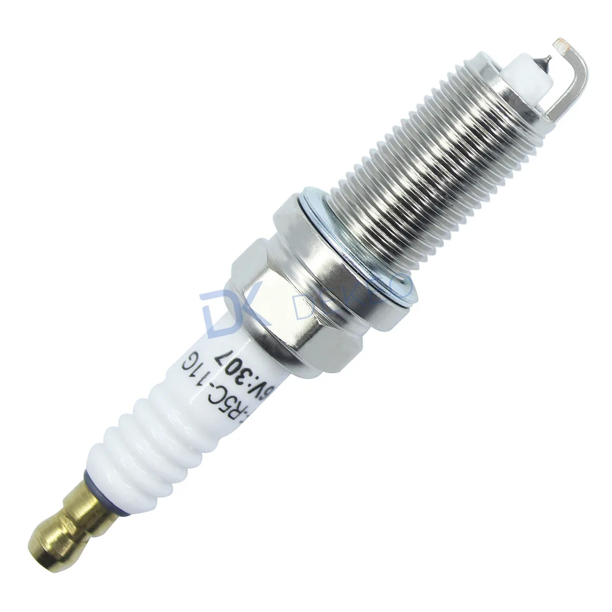 DEKEO иридиевая Свеча зажигания для Citroen C1 C2 C3 C4 Picasso I C5 C6 EVASION PEUGEOT 207 307 308 406 407 ILZFR5B 4