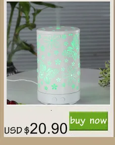 M Humidifier 300ML Ultrasonic USB Aroma Essential Oil Diffuser Romantic Color Night Lamp Mist Maker Humidificador Portable