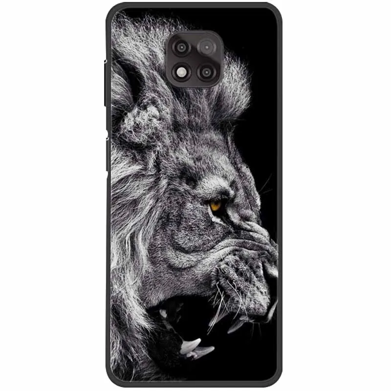 Butterfly Silicone Soft Phone Cover and Protector for Moto G Power and Play