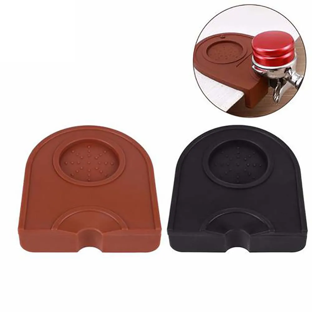 Espresso Tamp Mat Coffee Tampering Corner Mat Pad Tool Nonslip Coffee
