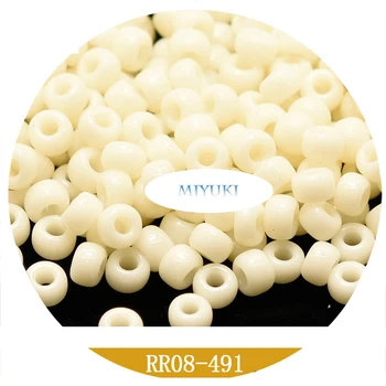 

Ornament 3mm Beads Japan Miyuki Round Rocailles 8/0 3mm Beads Solid Color Series 13G Pack