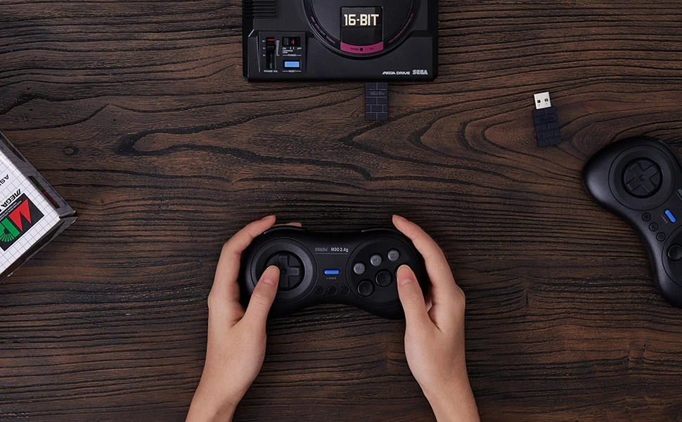 ٵ ġ  е,  ׽ý ̴, ް ̺ ̴  ׽ý, 8Bitdo M30, 2.4G