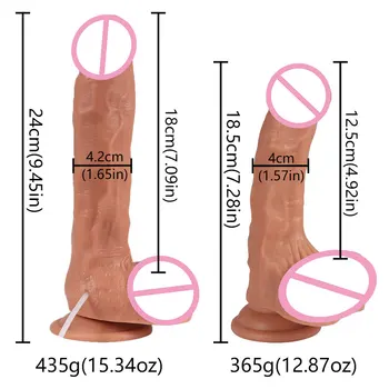 DopaMonkey Dildo Simulation Ejaculating Realistic Penis Squirting Suction Cup Sex Product Silicone Dildo Sex Toys for Woman Cock 2