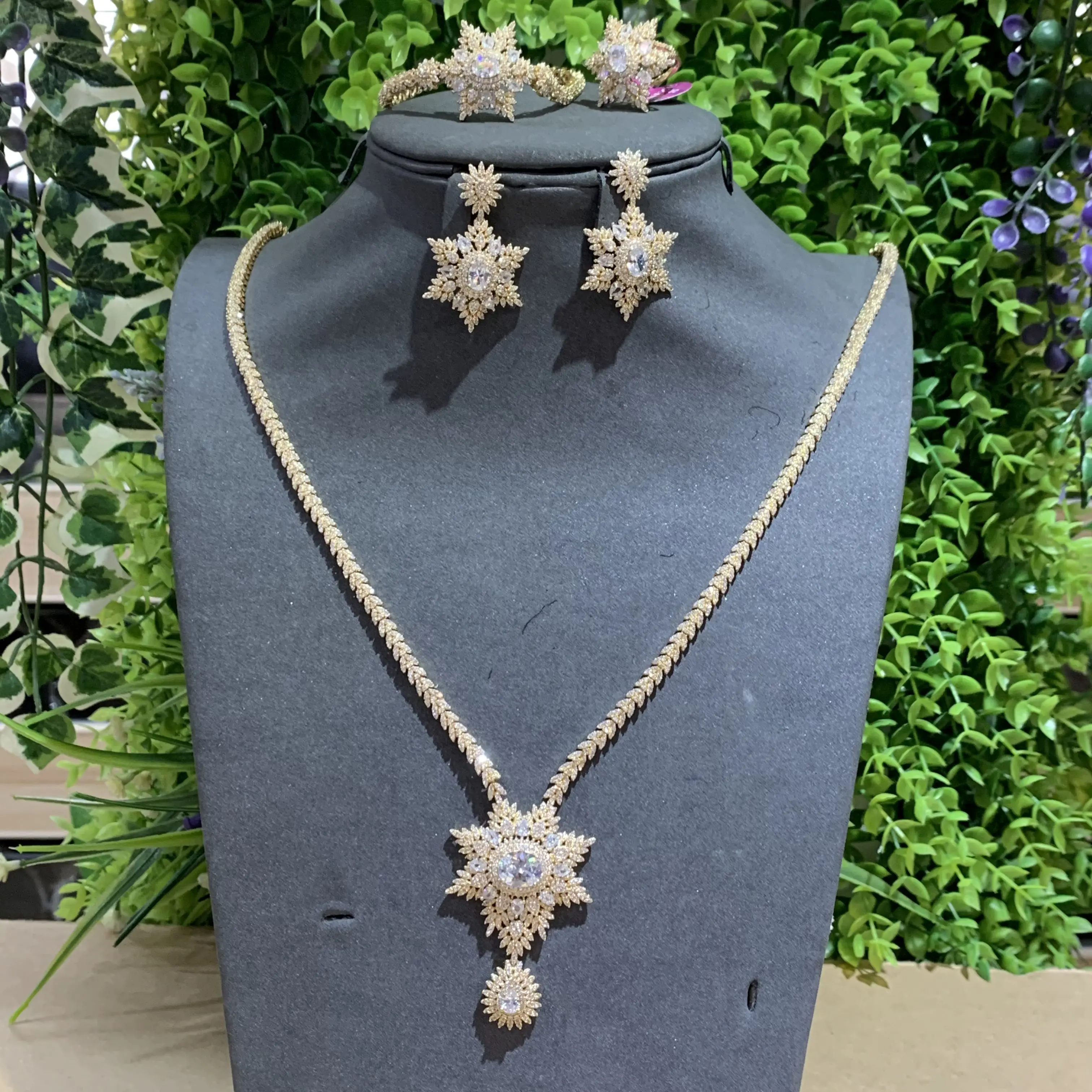 TIRIM 2021 NEW Long Necklace Set for 