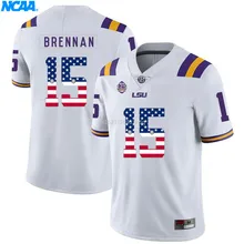 Новое поступление высокое качество майки Myces Brennan#15 Колледж футболка ограниченной серии Майки S-XXXL