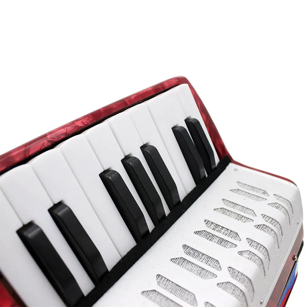 17-Key 8 бас мини-аккордеон музыкальная игрушка для образовательного музыкального инструмента моделирование обучения концертина ритм