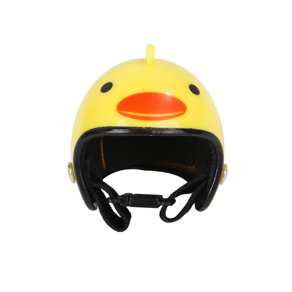 Регулируемый утиный головной убор, предотвращающий аксессуары для маленьких питомцев, защищенный от разбивания, твердый корпус, милая шапка Цыпленок, защитный шлем для головы птицы - Цвет: 1