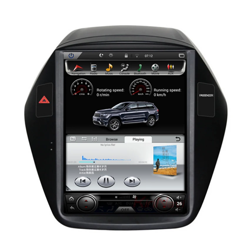 Liislee для hyundai Tucson IX35 Android мультимедийный плеер Автомобильный сенсорный экран gps навигация поддержка Carplay