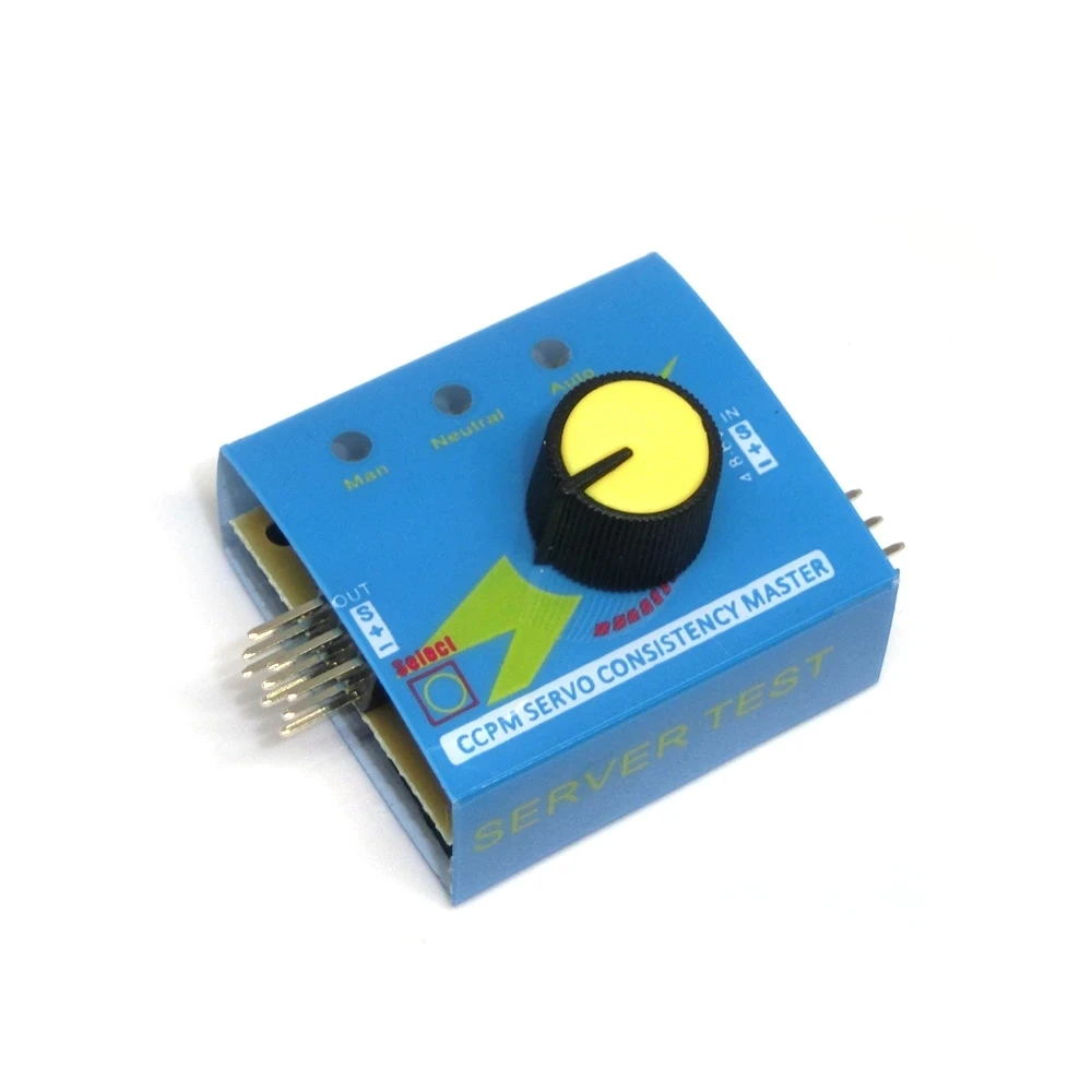 Multi Servo Tester 3CH ECS Consistency Speed Controller Power Channel CCPM Meter Master Checker for RC Dron Helicopter Parts RC Toys