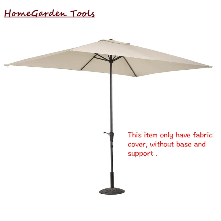 

2x3/2x2M Garden Outdoor Parasol Canopy Cover Parasol Umbrella Clothes for Patio Pool Sun Shade Shelter without metal stand