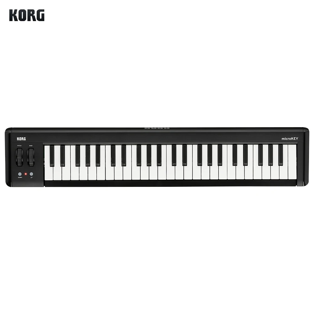 KORG microKEY2-49 49-клавишная компактный USB MIDI контроллер клавиатуры с питанием от