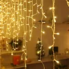 Christmas Street Garland 4-12M LED Icicle Curtain Lights Constant Bright Fairy Lights Outdoor Party Garden Window Home Decortion ► Photo 2/6