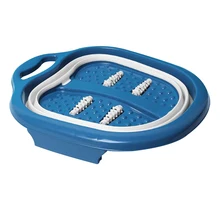 Ведро повышенный складывающийся таз уменьшает давление Висячие большой массажный ролик домашний Противоскользящий толстый ножной банный простой портативный