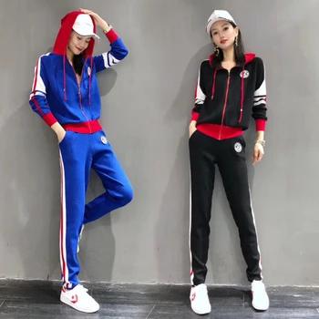 

Casual Hooded Two Piece Set Top And Pants Fashion Sweatshirt For Women Year-old Female Costume Costumes For Women