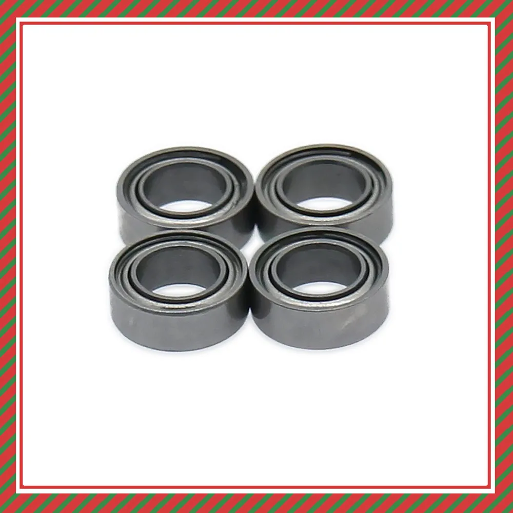 

RCAWD Rolling Oil Bearing Thickness 2.2mm X Inner Diameter 4/5mm For 1/10 RC Car Buggy Truck Hop-Up Spare Parts