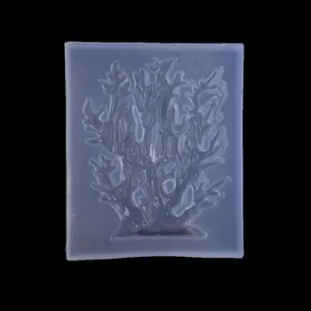 

Marine Coral Ornament Epoxy Resin Mold Seaweed Resin Pendant Mold Jewelry Making