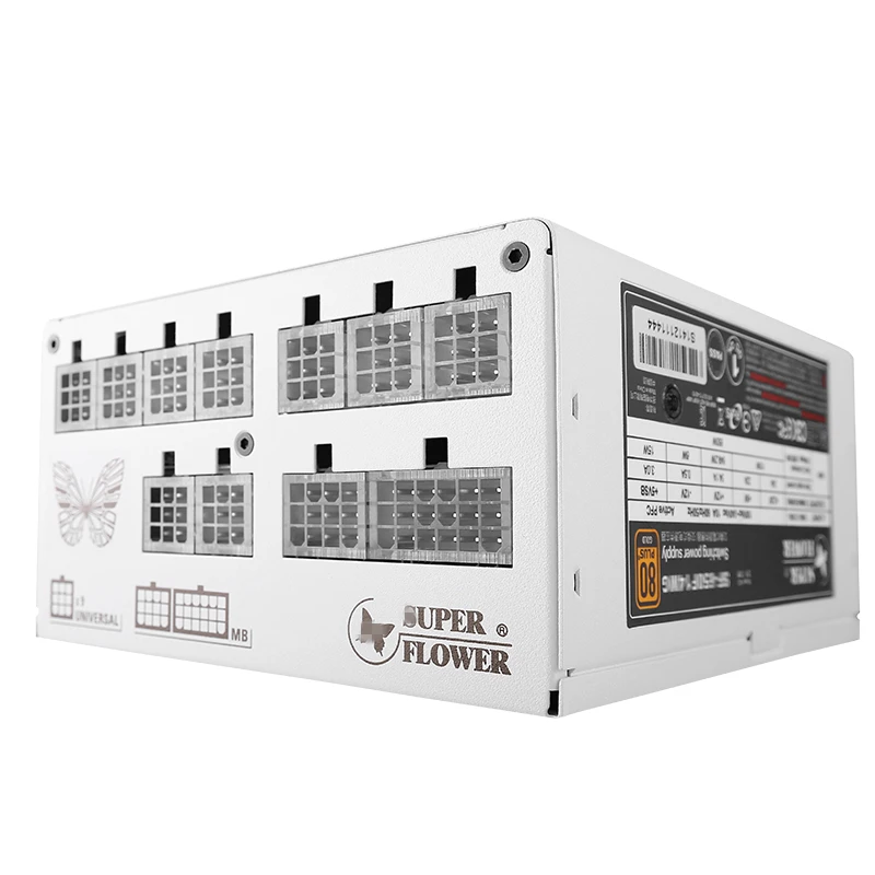 Блок питания для Super Flower полный модульный 80plus Gold RTX2080 игровой бесшумный источник питания Номинальная мощность 750 Вт пиковая мощность 850 Вт блок питания LEADEX G 750 Вт
