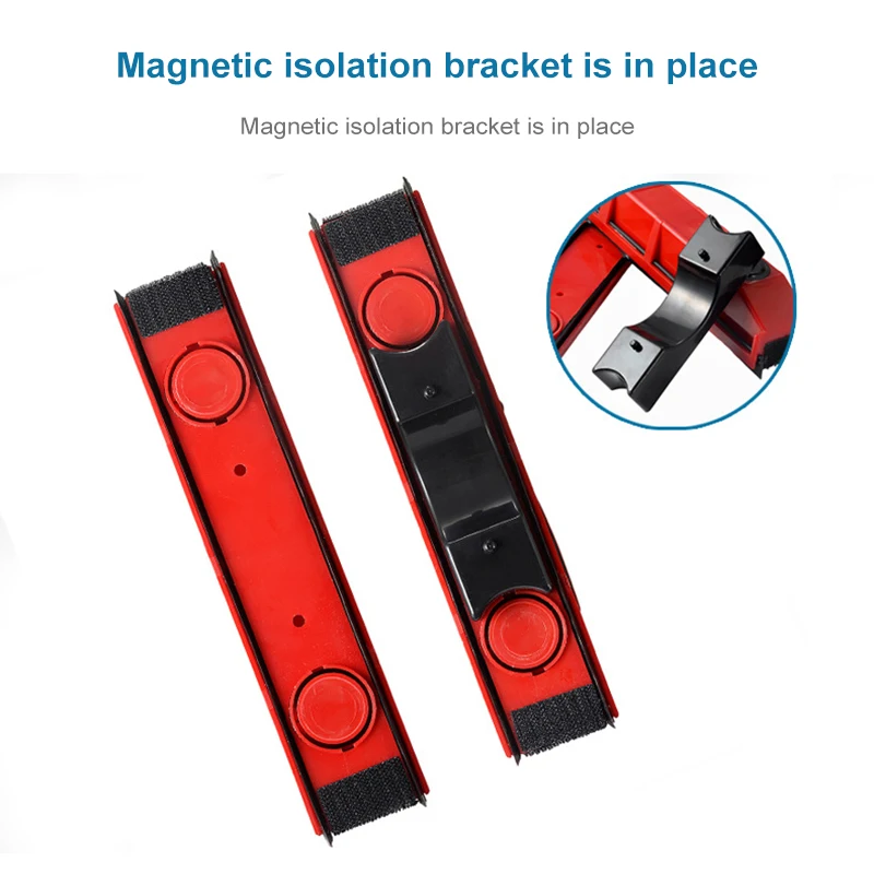 Double-sided Manual Window Cleaner Powerful Magnetic Window Cleaner High-rise Shower Screen Brush Portable Glass Cleaner - Famidy.com