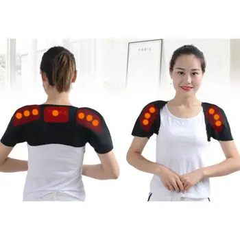 

Self Heating Shoulder Support Breathable Thermal Wrap Protector Warmer Brace For Elderly Pregnant Women Men new
