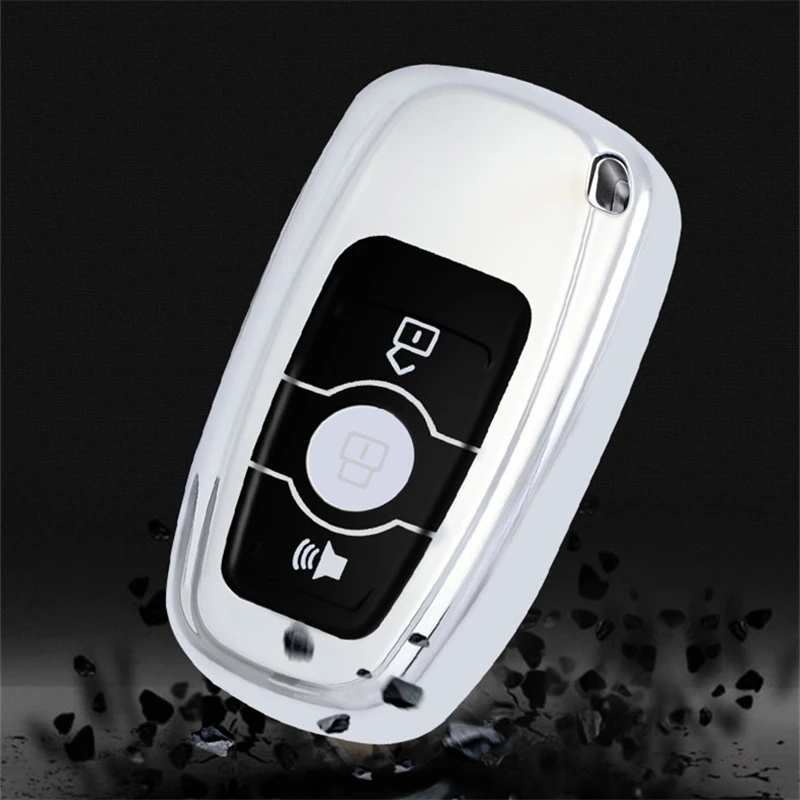 

2020 Soft TPU Car Key Cover Protection Shell Case For Great Wall Haval H6 2015 C50 Hoist Auto Cover Accessories Key Chain