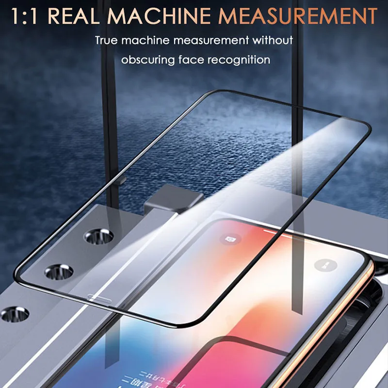 Für iphone 11 pro max gehärtetem glas für iphone xr xs max glassfor iphone 7 8 plus 6 glas schutz b