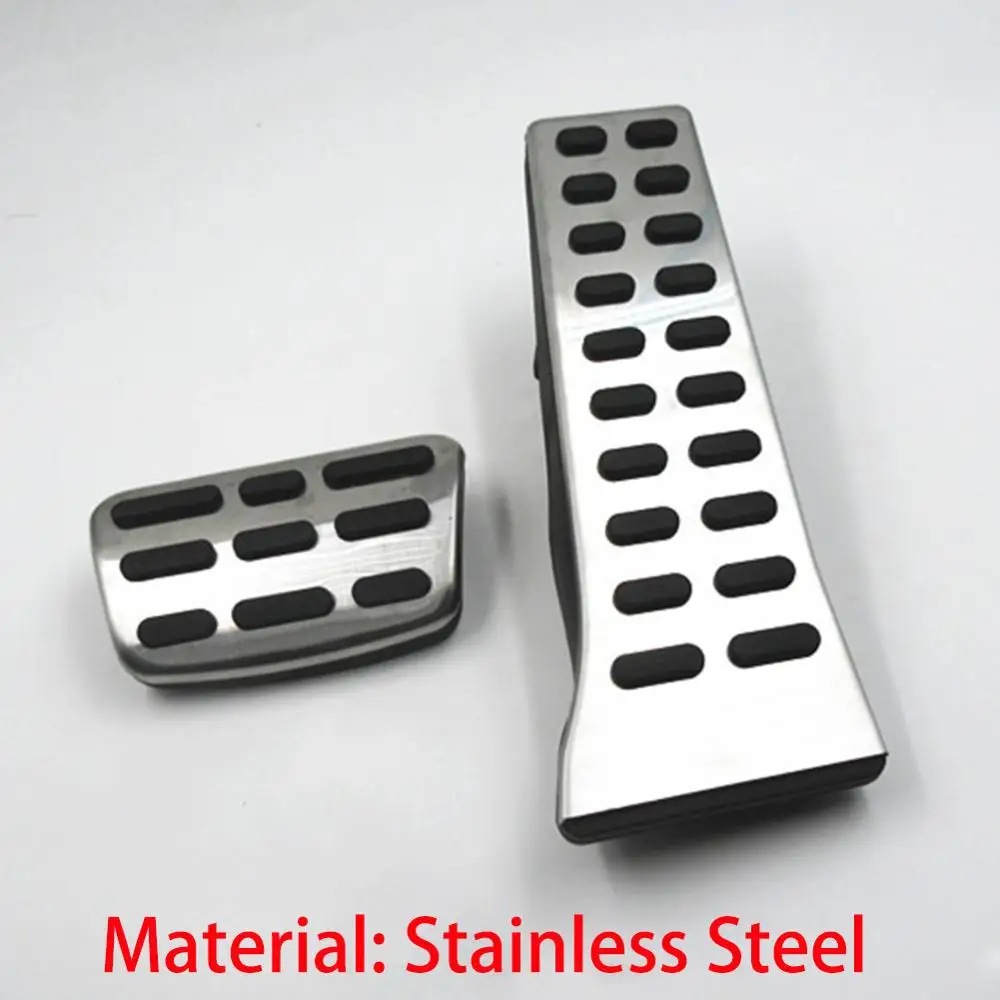 Aluminum Alloy Pedals Cover For Hyundai Tucson 2015-2020 Auto No Drilling Stainless Steel Brake And Accelerator Pedal Covers | Автомобили