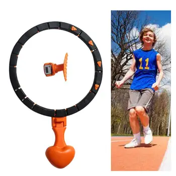 

Smart Counting Portable Sport Hoops Yoga Waist Exerciser Hoop Detachable Belly Muscle Trainer Loss Weight for Children
