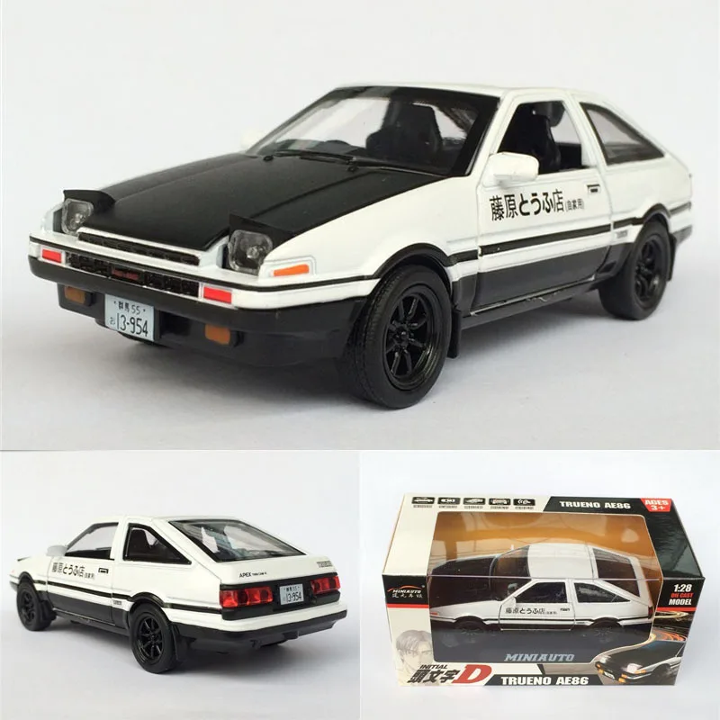 

Initial D Model Alloy Car Model AE86 Car Model Boy Children Warrior Small Car Toy Car Model