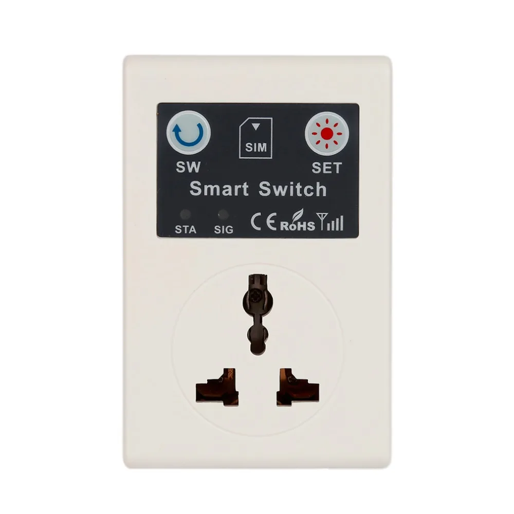 Professional 220V Phone RC Remote Wireless Control Smart Switch GSM Socket Power Plug for Home Household Appliance Dropshipping Professional 220V Phone RC Remote Wireless Control Smart Switch GSM Socket Power Plug for Home Household Appliance Dropshipping