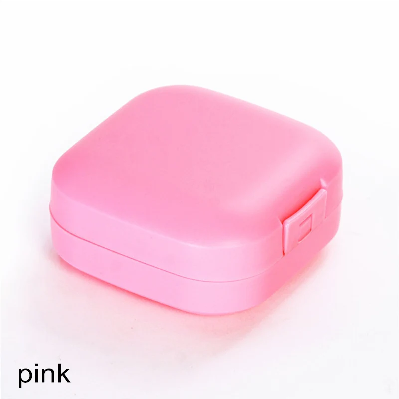 Candy Color Travel Supplies Soap Storage Box Bathroom Accessories Soap Case 