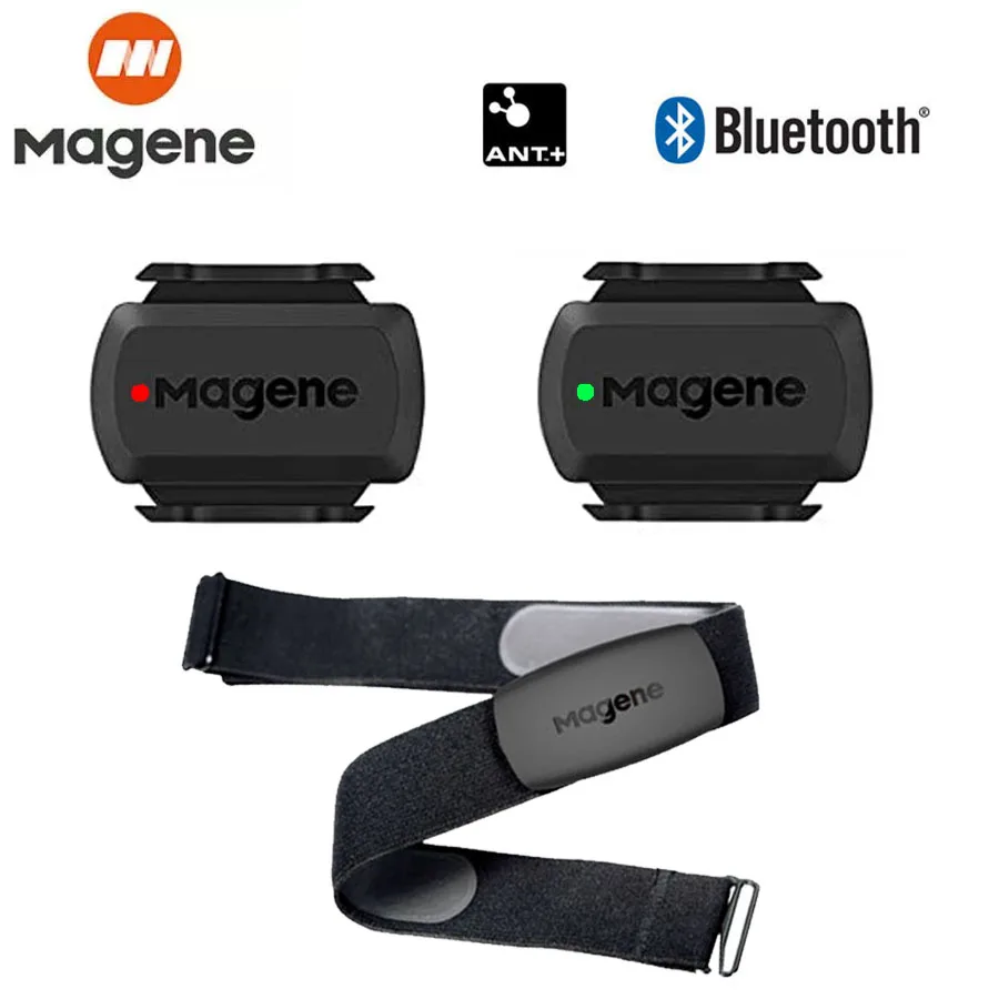Magene H64 Heart Rate Monitor Bluetooth ANT4.0 + Speed Cadence Sensor