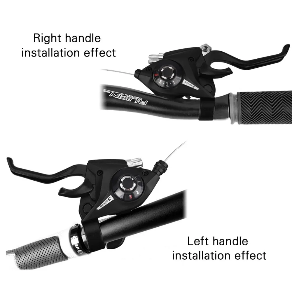 Bike Shifters EF51-7 /EF51-8 Mountain Bike Brake Lever Shifter Set Aluminum Alloy 3x7/3x8 Speed