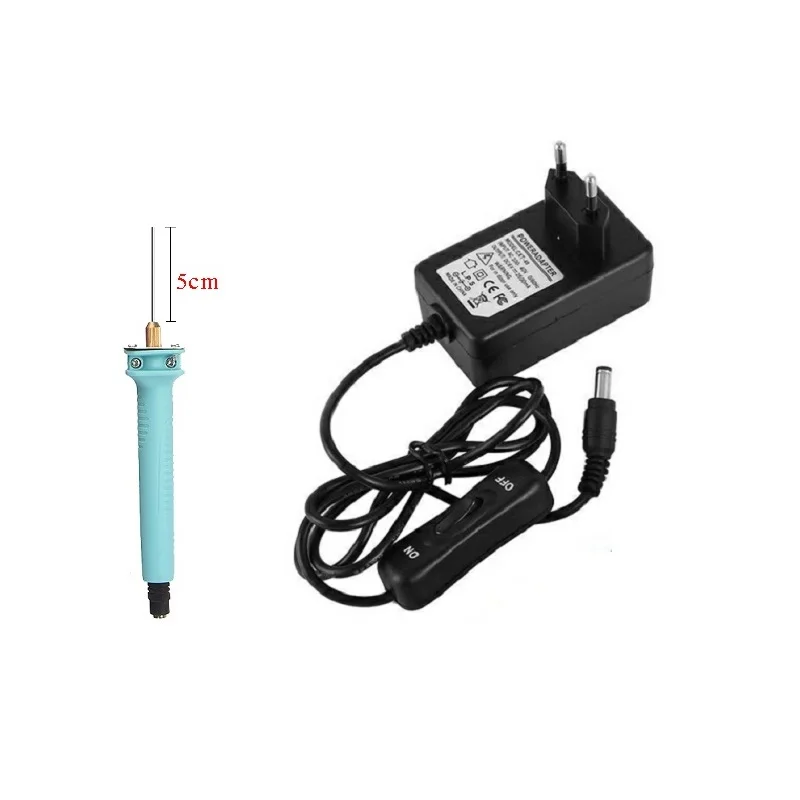5cm EU Plug 5/10/15/20/25 см пенный резак ручка 100-240V Профессиональный электрический пенопластовый резак пенополистирола для резки ручка DIY режущие инструменты - Цвет: 5cm EU Plug