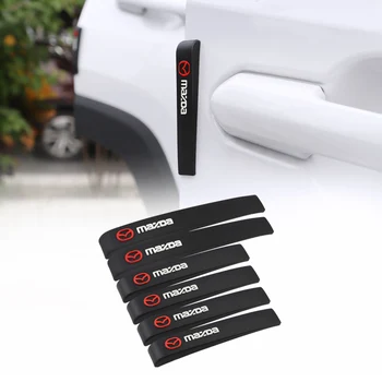 

Anti-collision Bars Anti-scratch Protector Stickers Car Door Rearview Mirror Buffer Trim For Mazda 3 Mazda 6 CX3 CX5 MP MS Axela