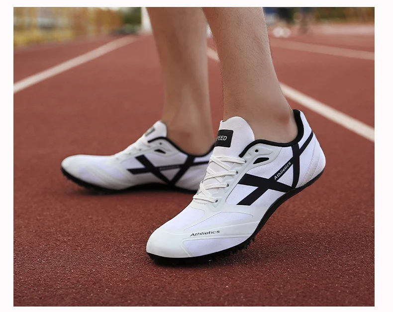Профессиональная спортивная обувь с шипами для мужчин и женщин, спортивная обувь с шипами, кроссовки для бега, кроссовки унисекс, полевая обувь размера плюс 35-45