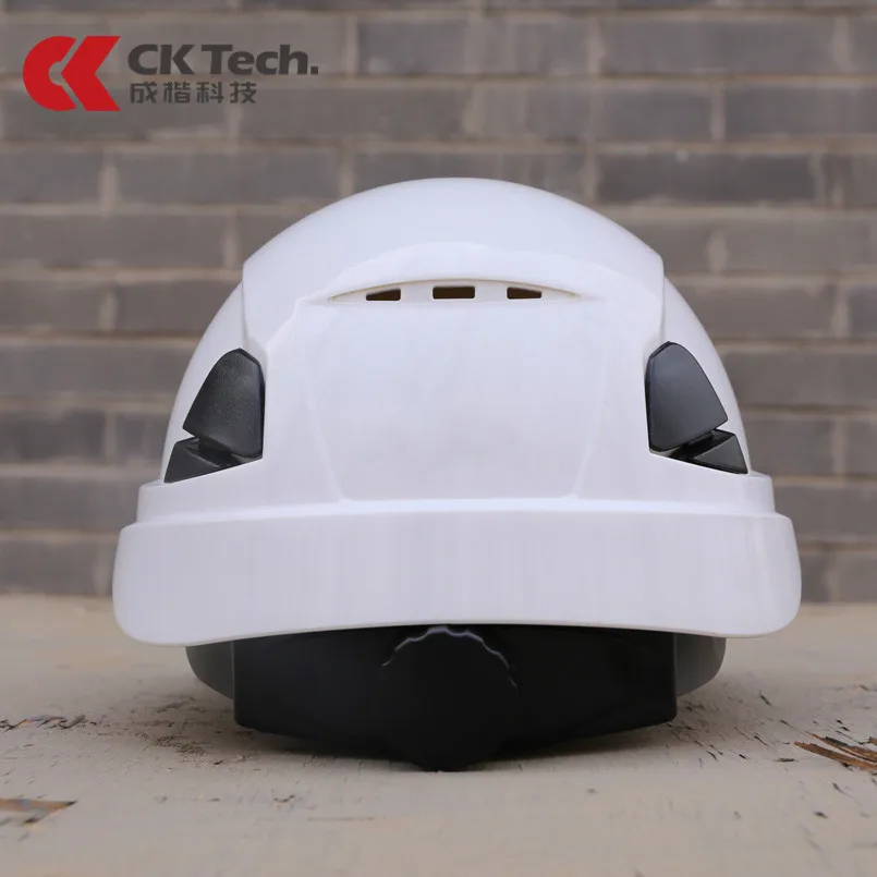 CK Tech.Customized Printing Acceptable Construction Work Safety Helmet ABS Protective Hard Cap Outdoor Protection Rescue Helmets images - 6