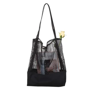 

Fruit Shopping Bag Storage Ultra Reusable Grocery Bags Tote Canvas Net Fabric Bag