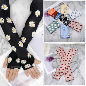 

New 2020 Hot Sale Warmer Cycling Woman Manguito Sleeve Arm Guard Ice Sleeves Girl Drive Artifact Warmers Lovely And Beautiful