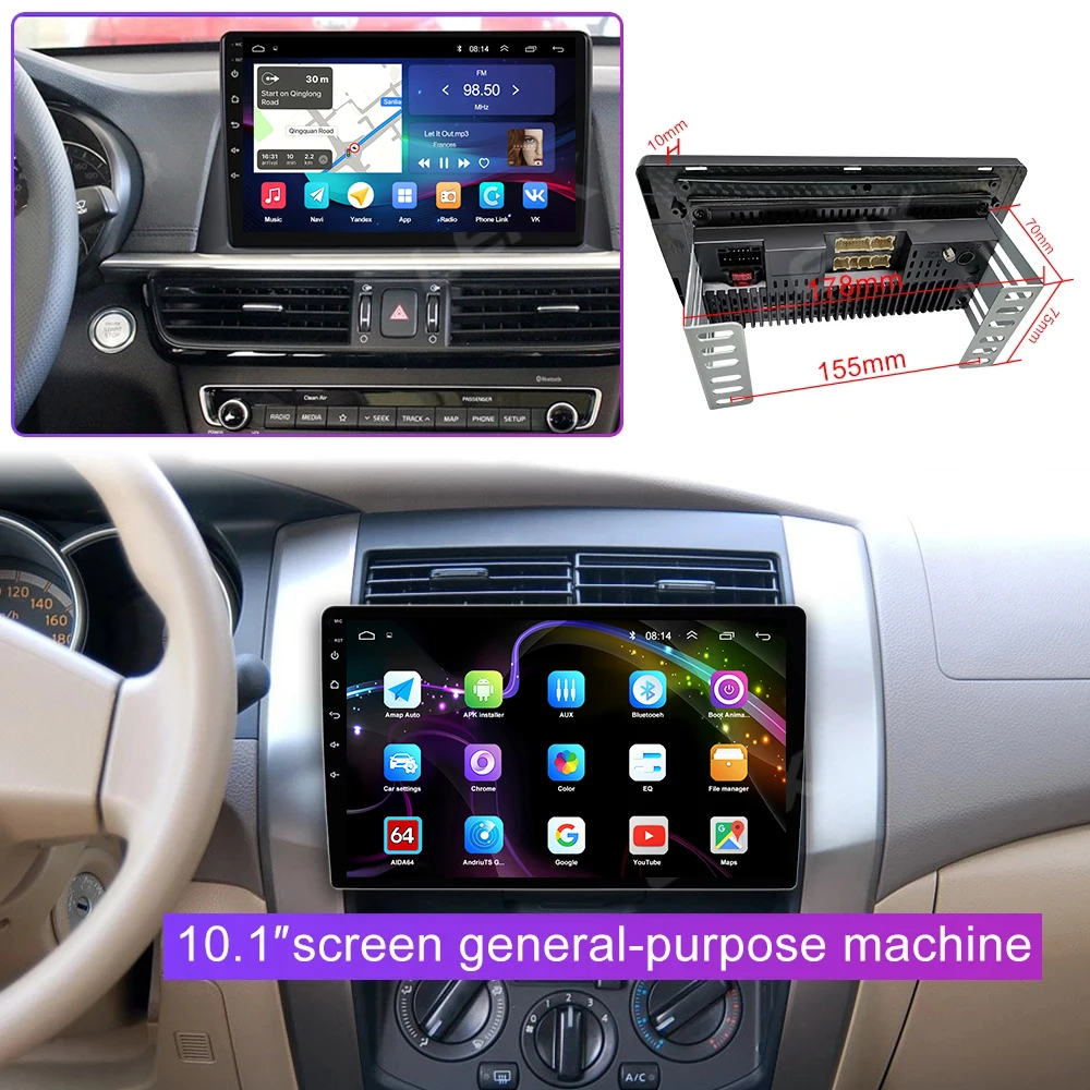 LEHX L6 Pro 2 Din WiFi Android 12 8 Core Auto Radio dvd Car Multimedia Video Player 7 9 10 inch dvd For Apple Carplay Navig GPS car multimedia player car radio